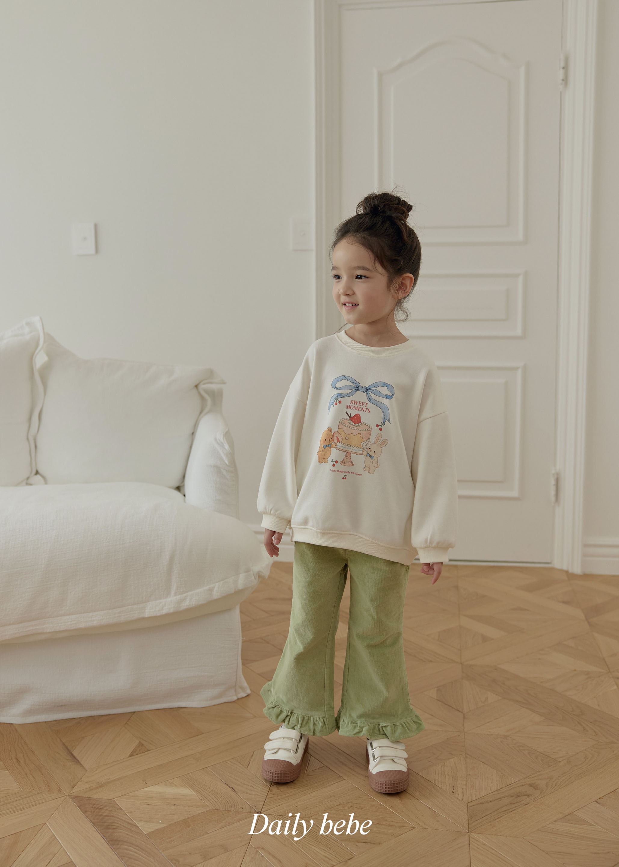 Dailybebe | Corduroy Bootcut Pants