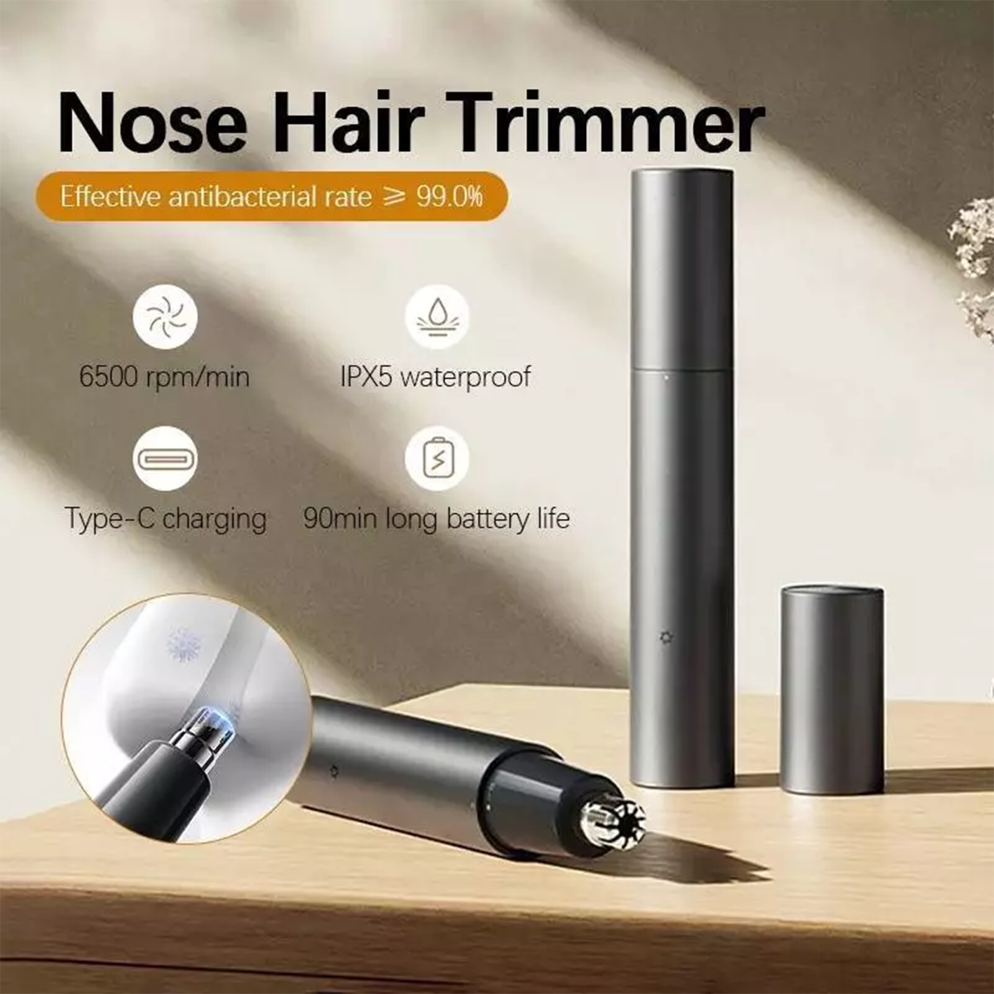 Xiaomi Nose Hair Trimmer Waterproof (BHR8997GL)
