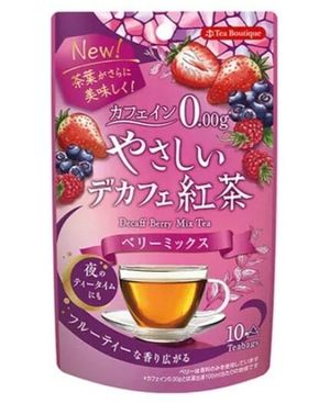 Tea Boutique 溫和無咖啡因紅茶漿果混合茶 (1.2g×10袋) 平行進口