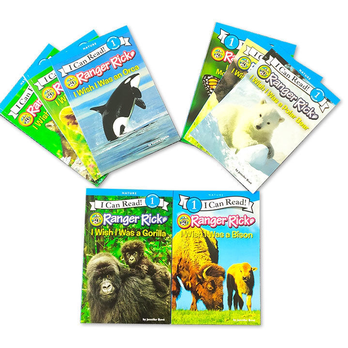 I can read 8 books animal story