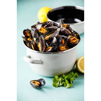 French Bouchot Blue Mussels (700g)  法國藍青口  (700克)