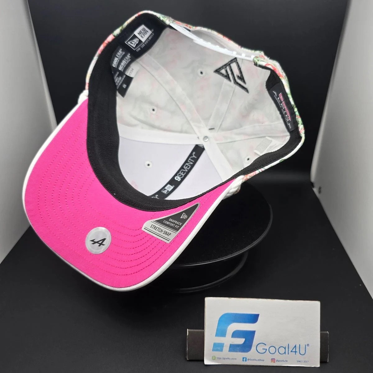 New Era Alpine F1 車隊 皮埃爾·加斯利 邁阿密大獎賽特別版 9SEVENTY 花卉圖案棒球帽
