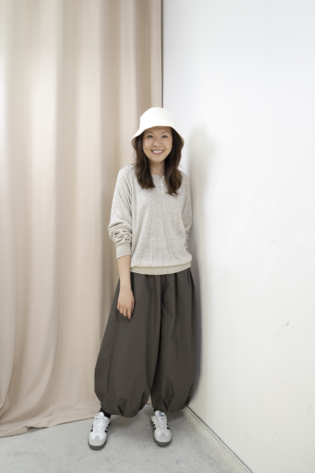 輕薄氣球褲（2色）