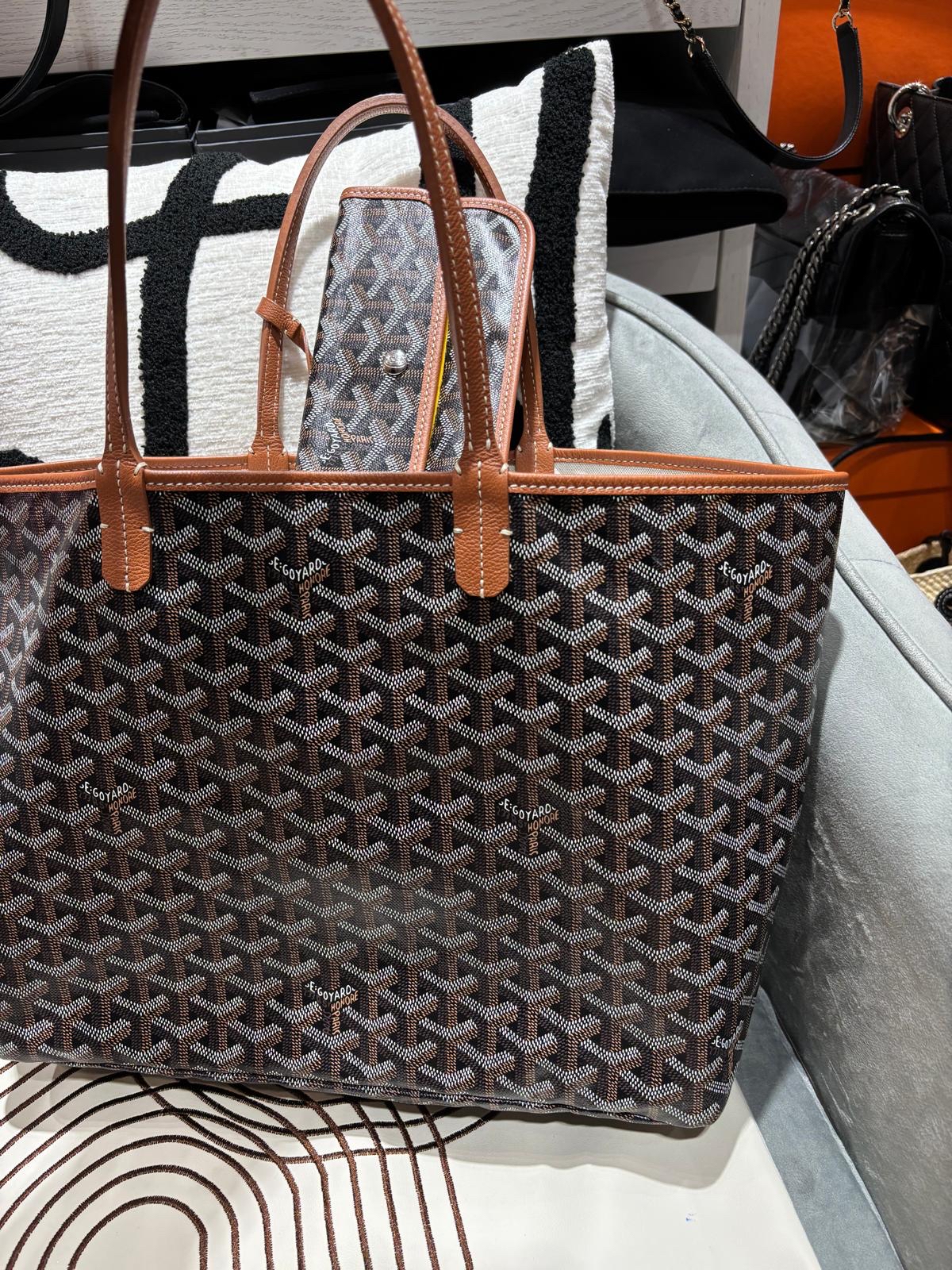 未使用品 Goyard Saint Louis pm tote bag 100%Authentic, unused 未使用品✅pouch ✅dust bag 