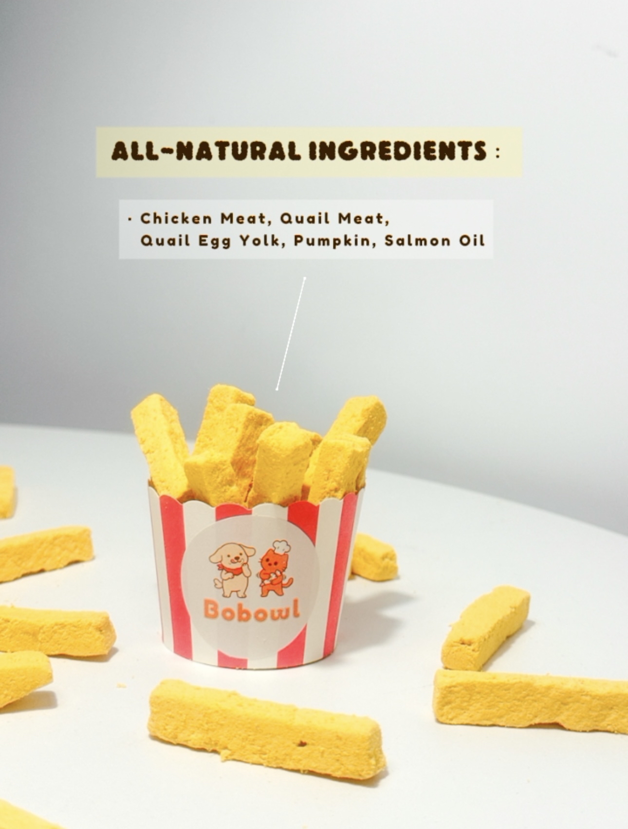 Happy Fries Day 寵物養生薯條+日本玩具組合