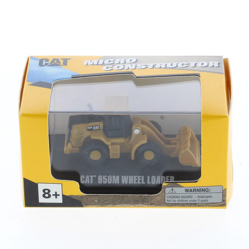 🌐代理版 DIECAST MASTERS CAT 迷你工程車收藏系列 950M 輪式裝載機 / CAT MICRO 950M WHEEL LOADER 連展示盒 85983DB