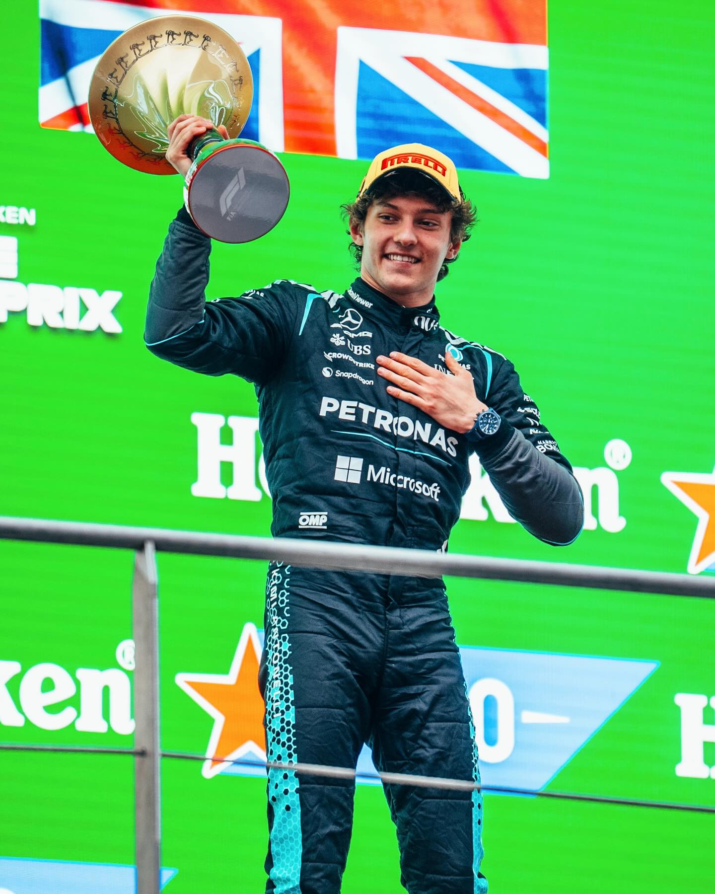 F1 Pirelli倍耐力 2026 中國站特別版 P1冠軍帽 PIRPC0113