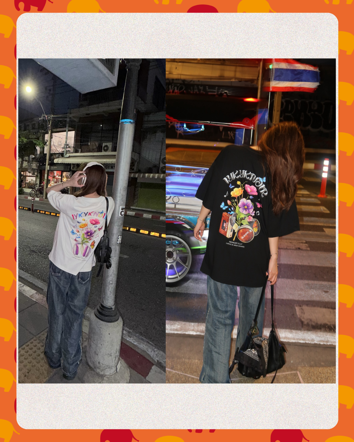 限量搶購 (隨時下架) | JuneMewnich - JUNE 個人品牌 IYKYK NOIR MIDNIGHT ÉCLAT COLLECTION (T-SHIRT) 🦋💐🌟💖💜