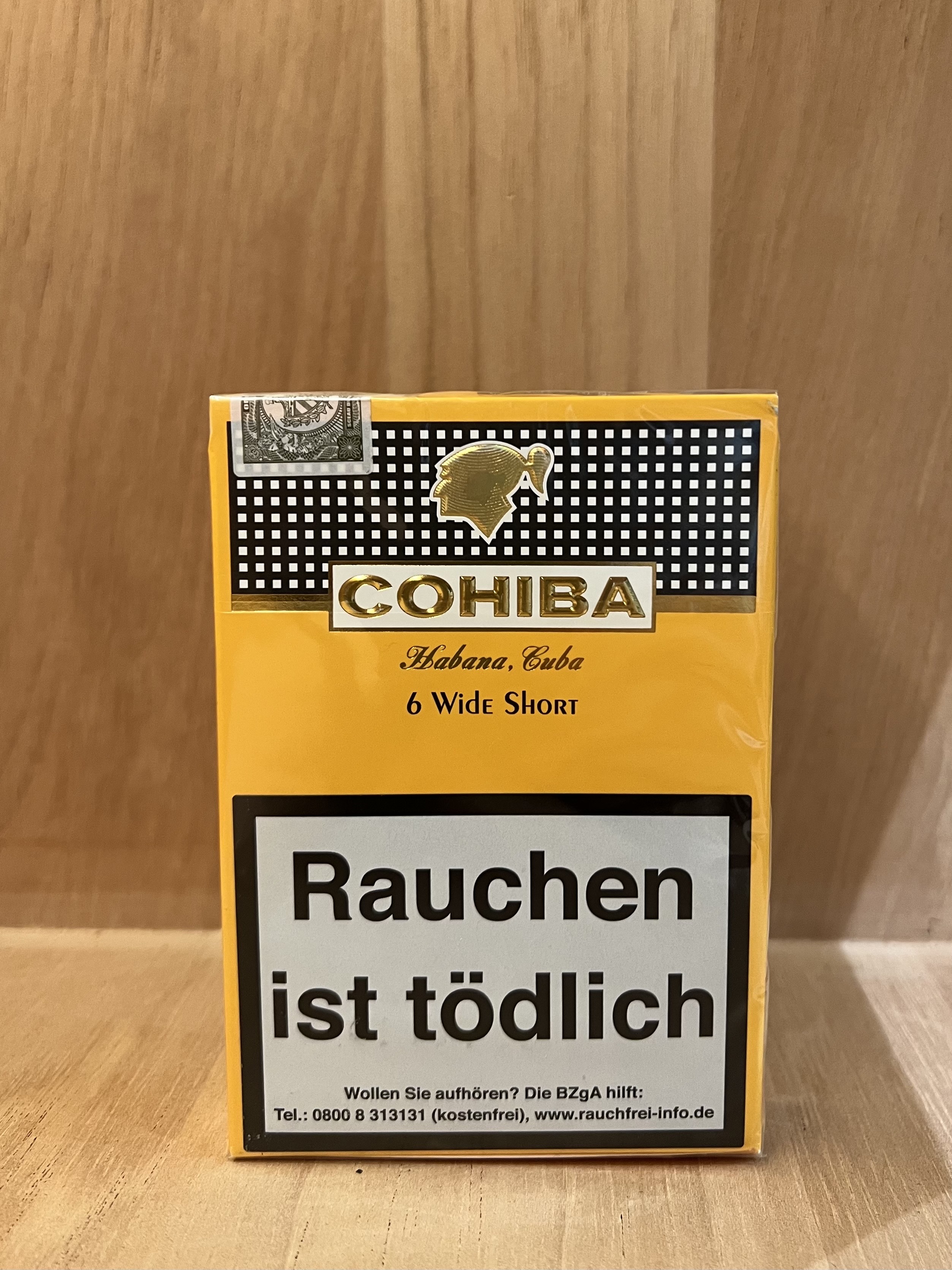 COHIBA高希霸 寬短 （6支）