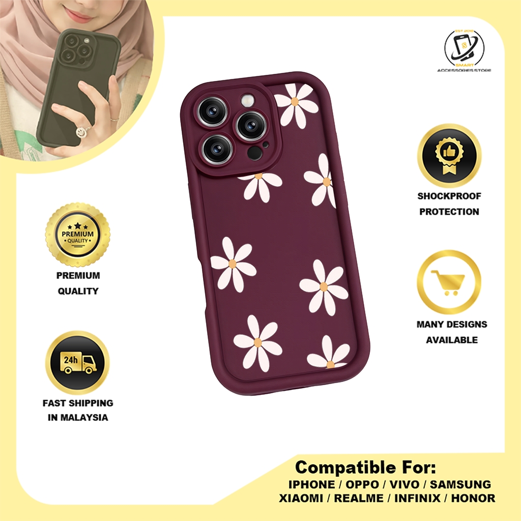TPU DESIGN CASE PHONE FOR HONOR - DESIGN FLOWER N