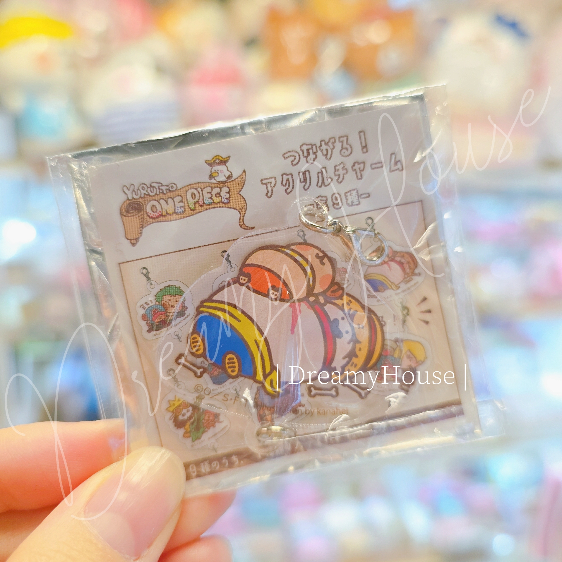日本 kanahei ☠️YURUTTO ONE PIECE⚓️ 吊飾 Charm