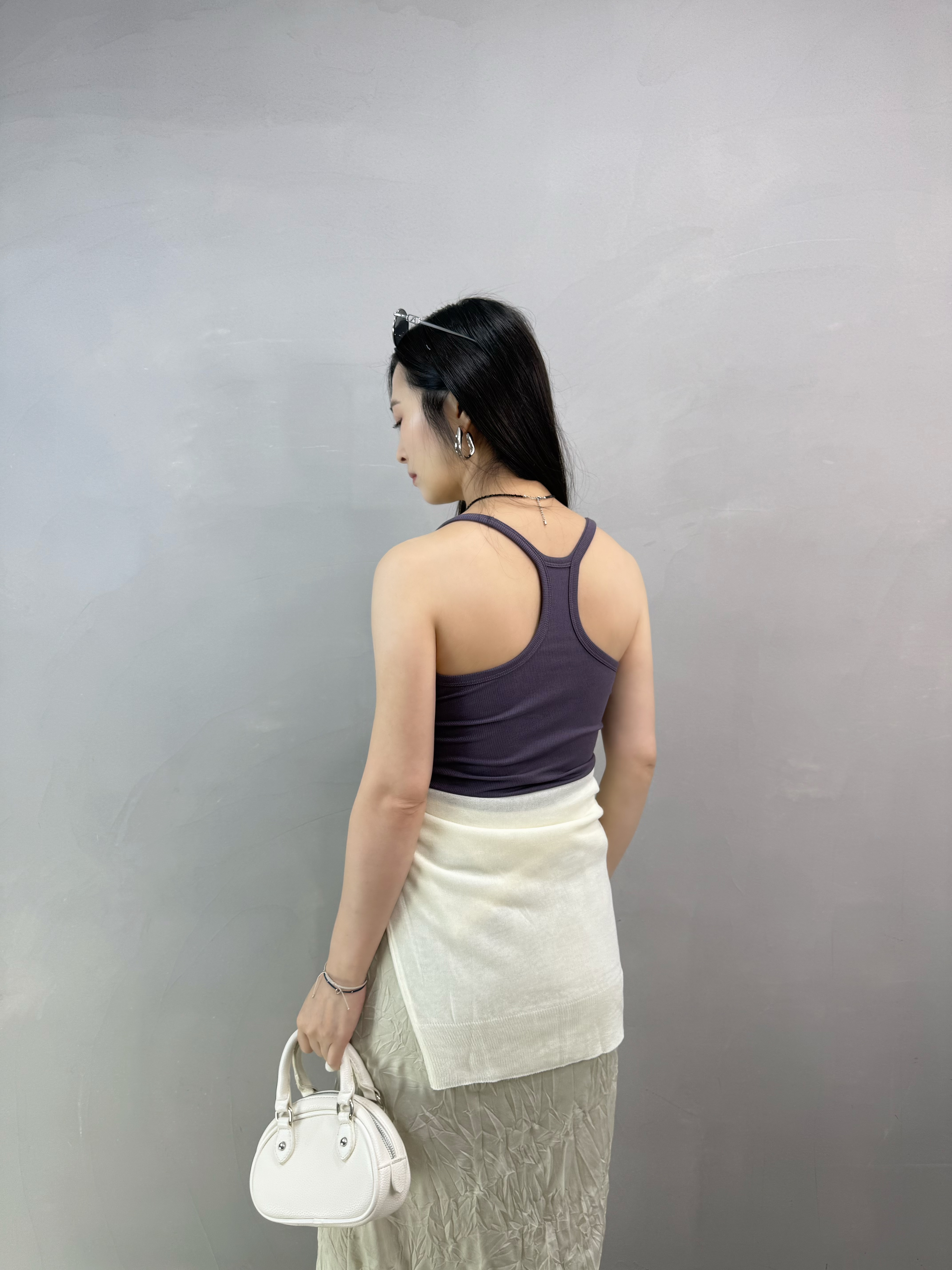 B08 工字背長Bra Top