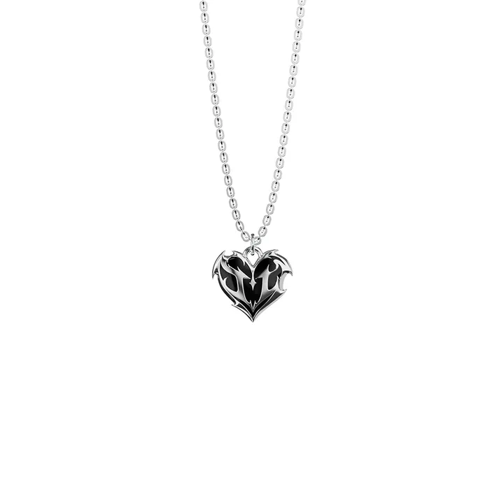 [T1 x ABLY] Heart Necklace