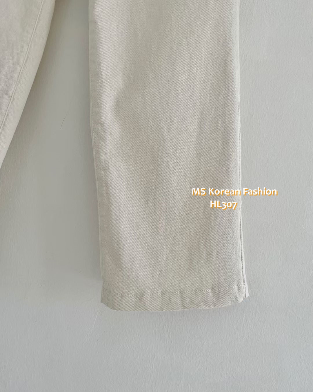 HL307 韓國🌼Howluk春版彈力棉闊筒褲