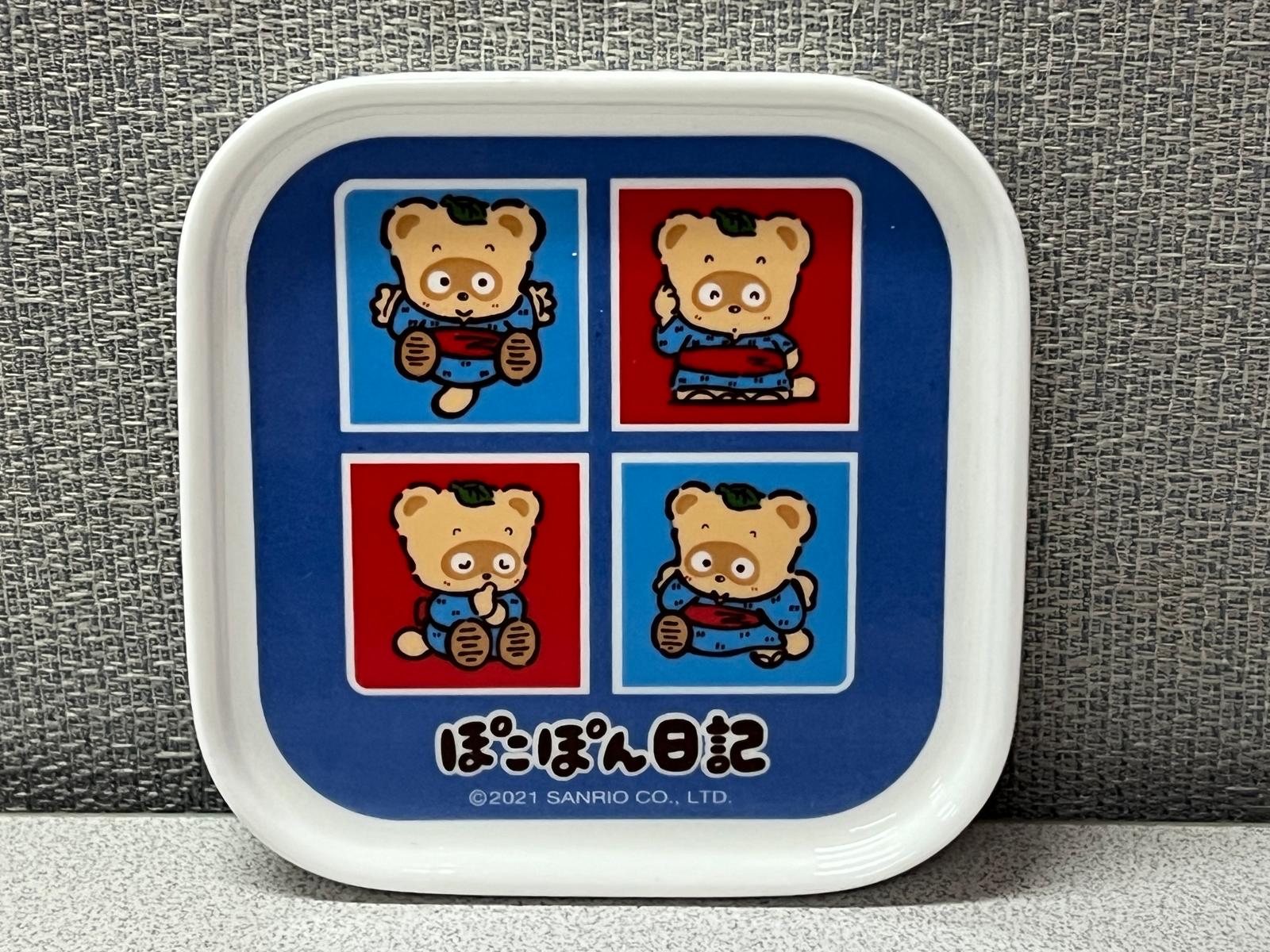 🎌日本直送🎌浣熊 陶瓷飾物擺設裝飾碟1套2隻