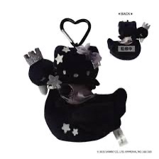 預訂 | 日本 Kitty黑白星空系列掛件公仔