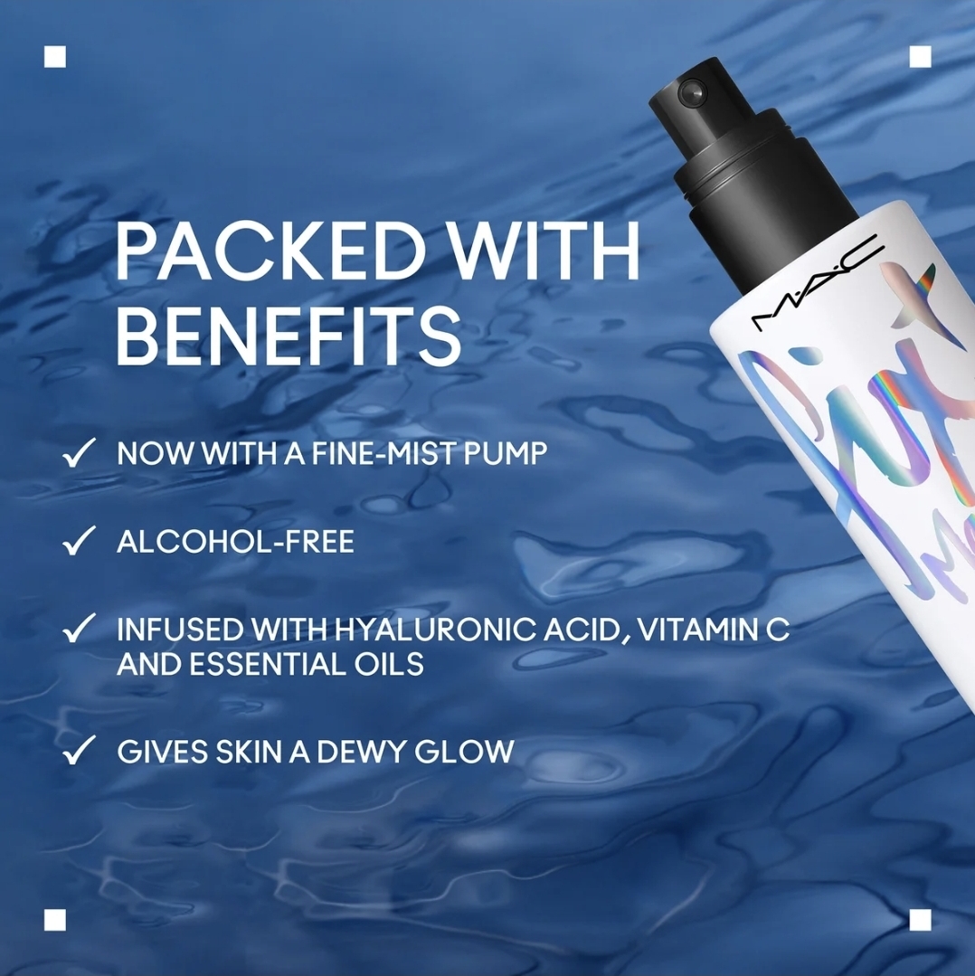 M.A.C Cosmetics 超持久妝前瞬間定妝噴霧 最新水光精華版 100ml