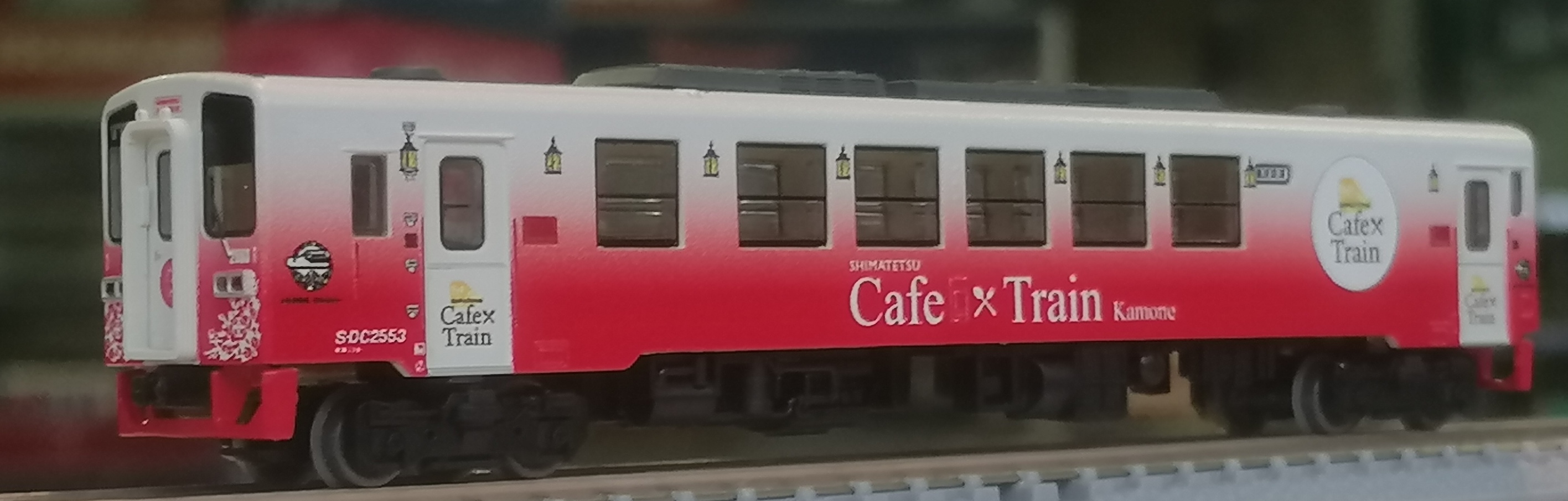 Tomytec N 規 Cafe 火車模型 （靜態展示亦可升級帶動力路軌行走）