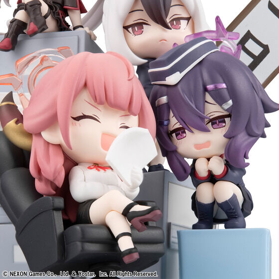 (預訂訂金 $300) (總價 $754) (魂限) MegaHouse Figunity 蔚藍檔案 Blue Archive (連特典特製透明卡) (行版) 