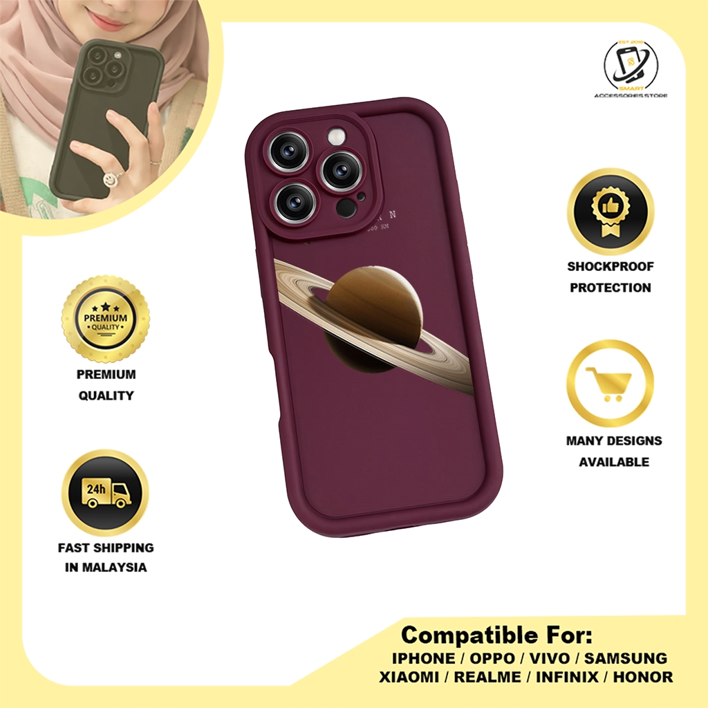 TPU DESIGN CASE PHONE FOR HONOR - DESIGN MOON E