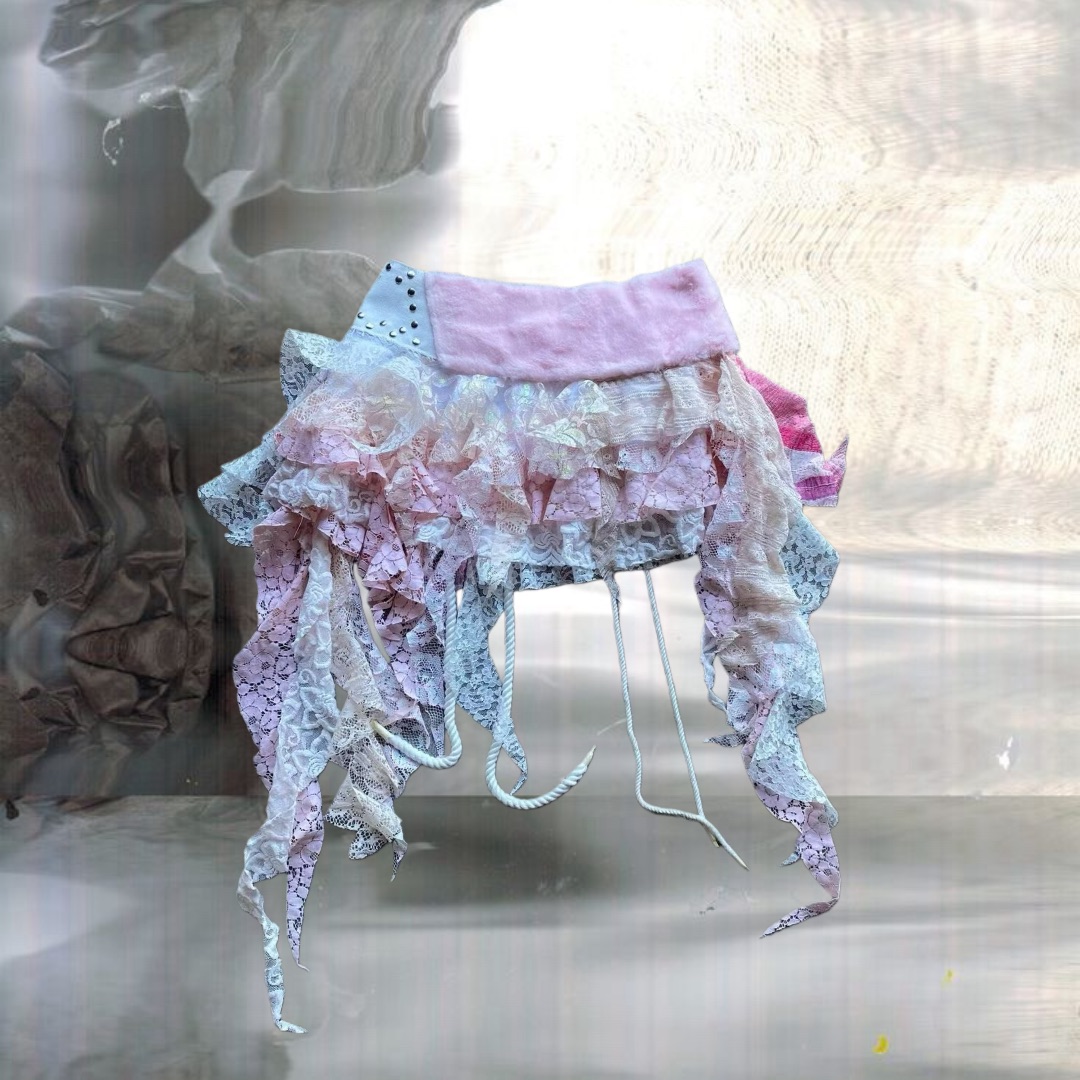 Classic Pink Handmade Skirt