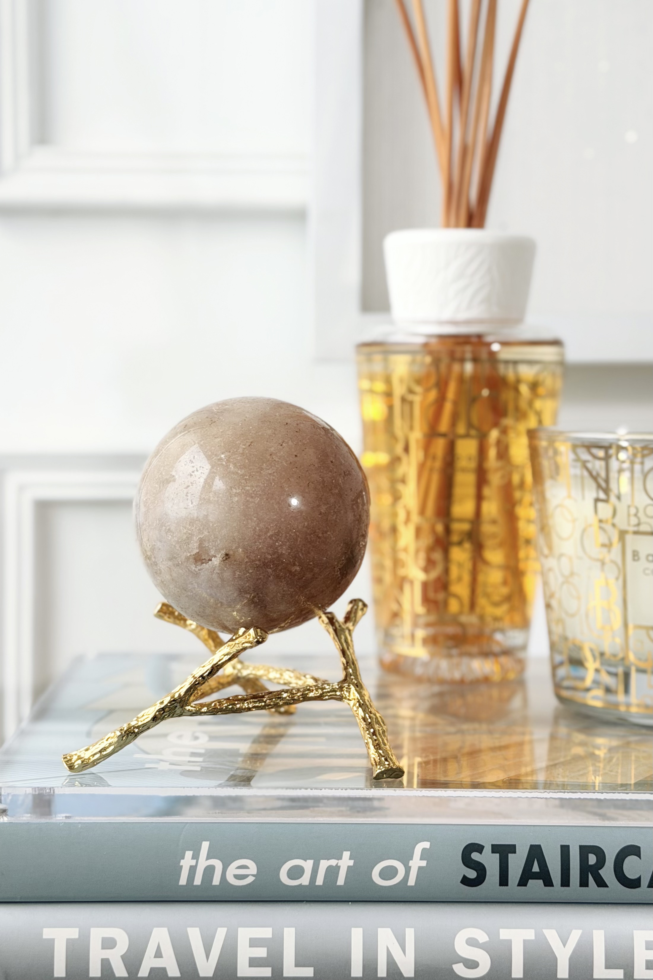 ༒ 6.7cm粉紅紫水晶 晶牙球༒ PA*7037CA8G3sa-RA*5TT