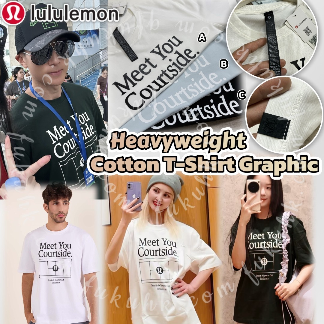 Lululemon Heavyweight Cotton T-Shirt Graphic