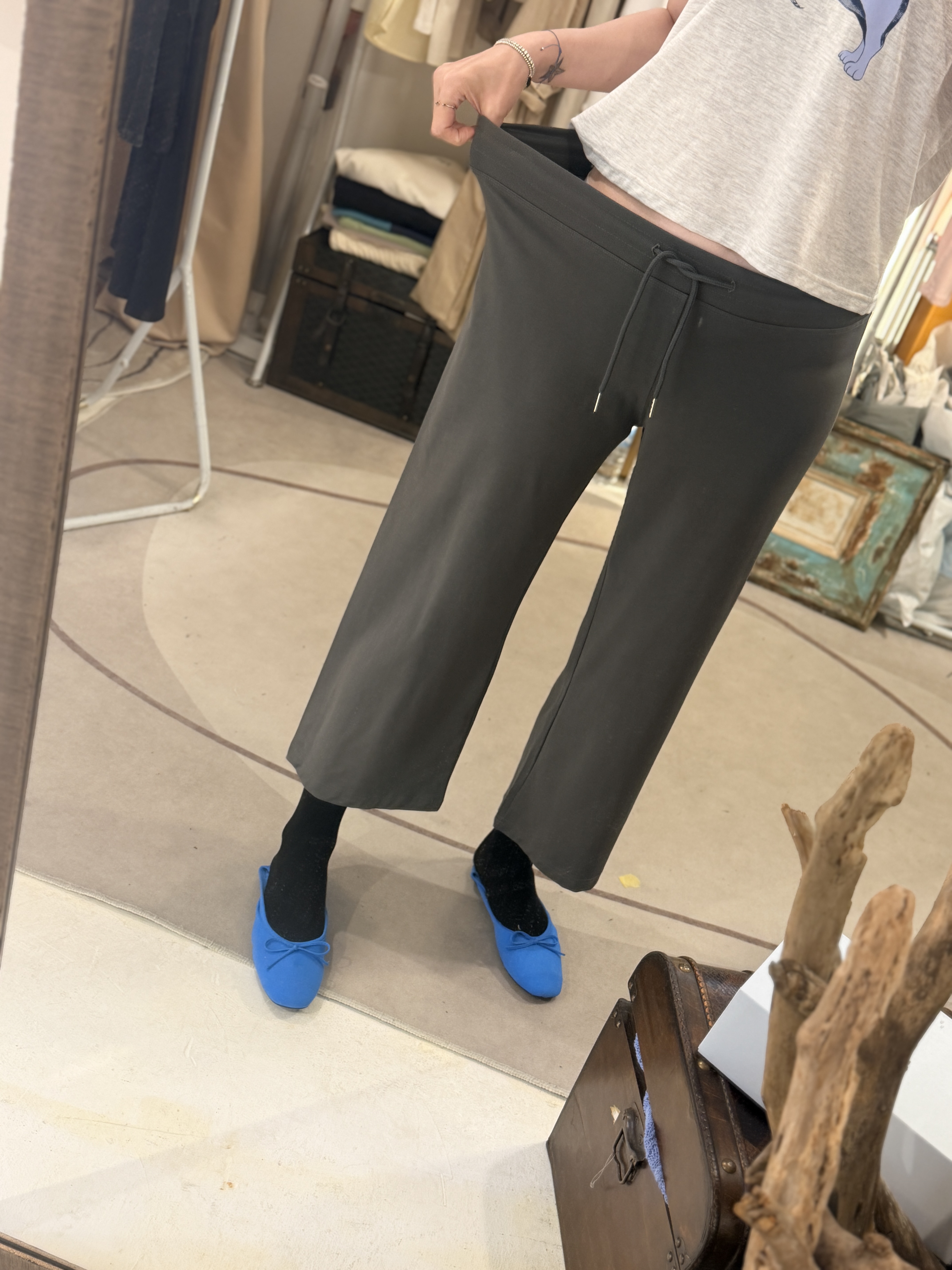 Soft cotton casual pants 