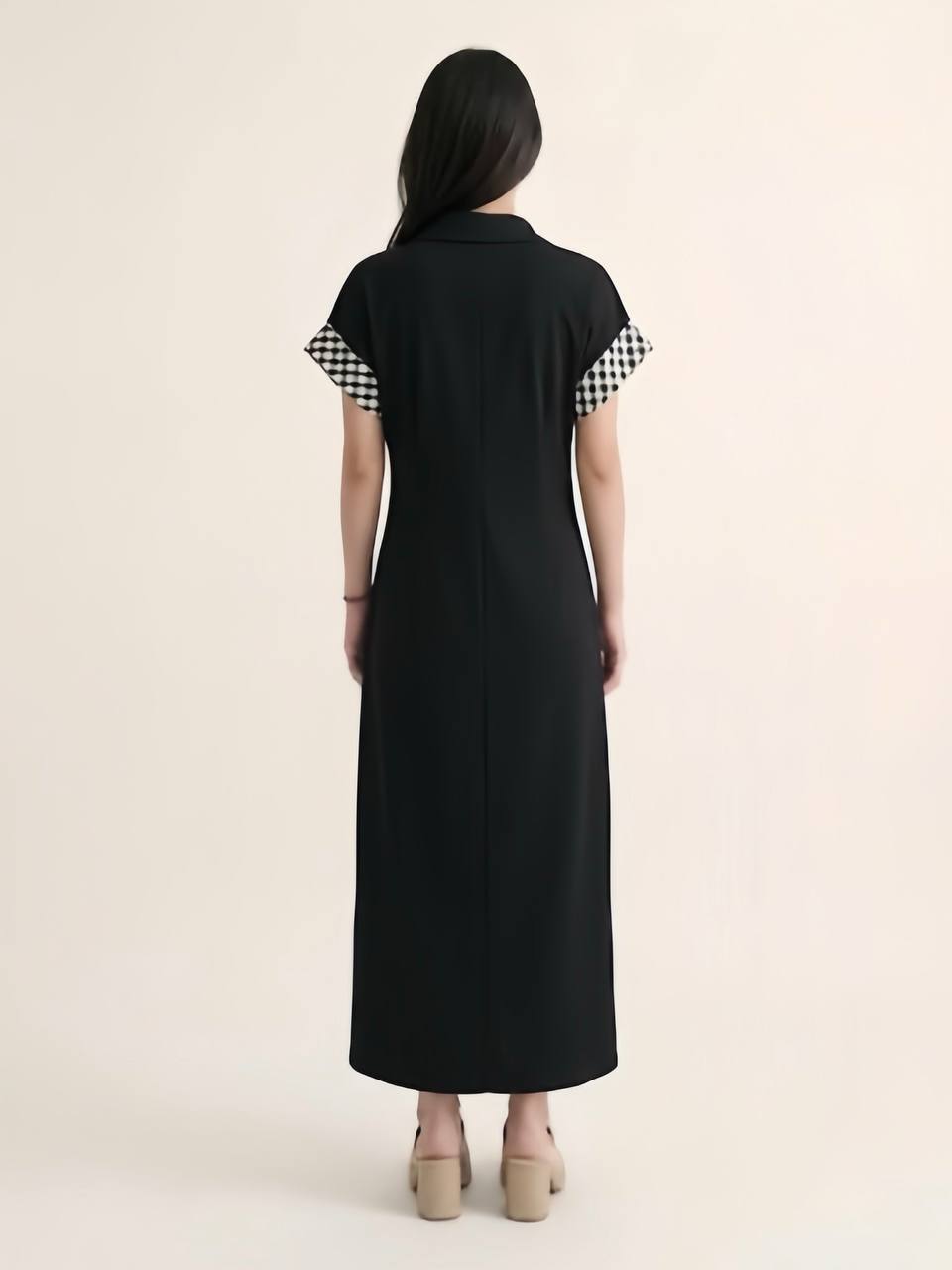 W88861 - Mono Shirt Dress 