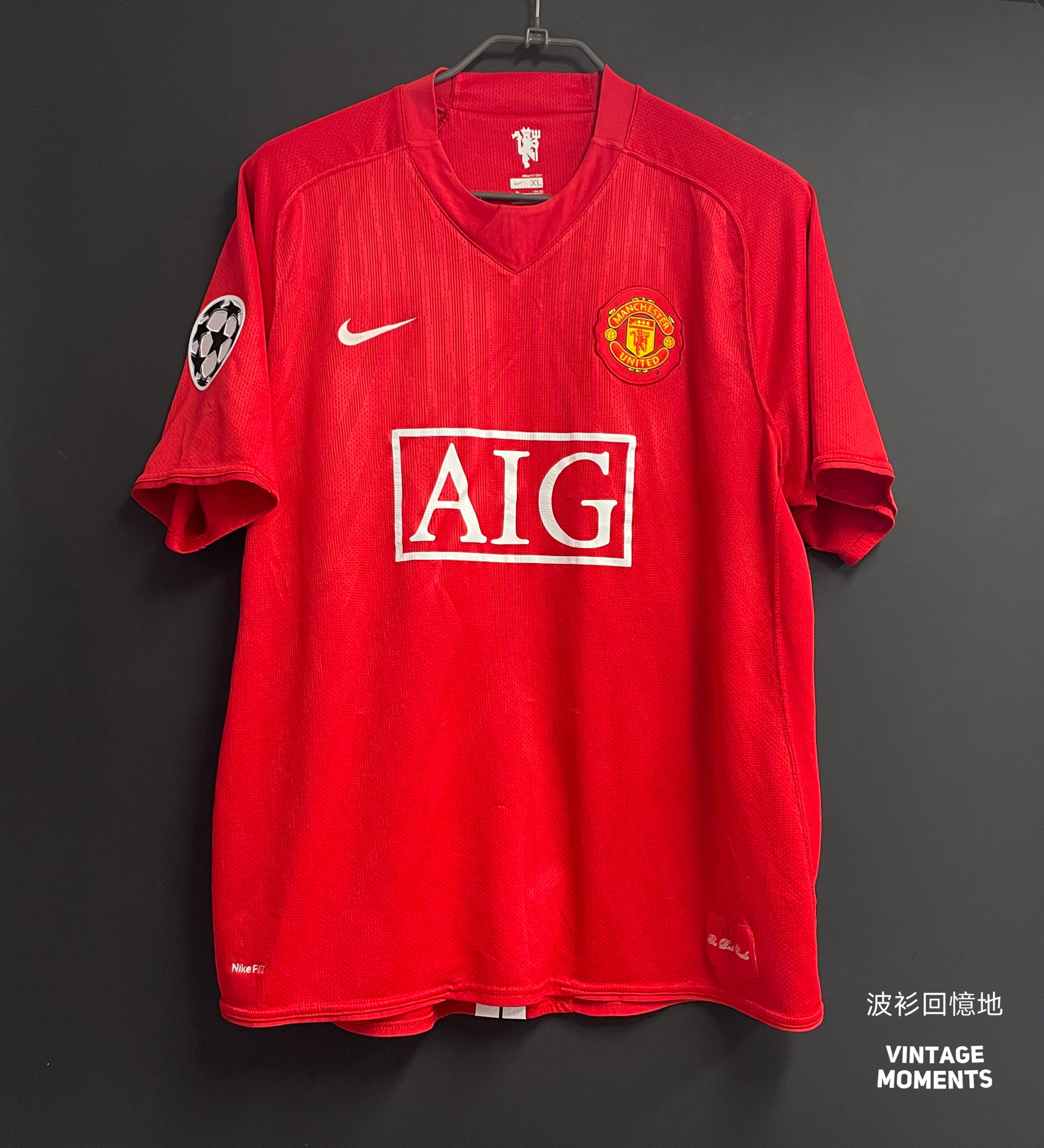 曼聯07/08主場 史高斯 MANCHESTER UNITED HOME SCHOLES