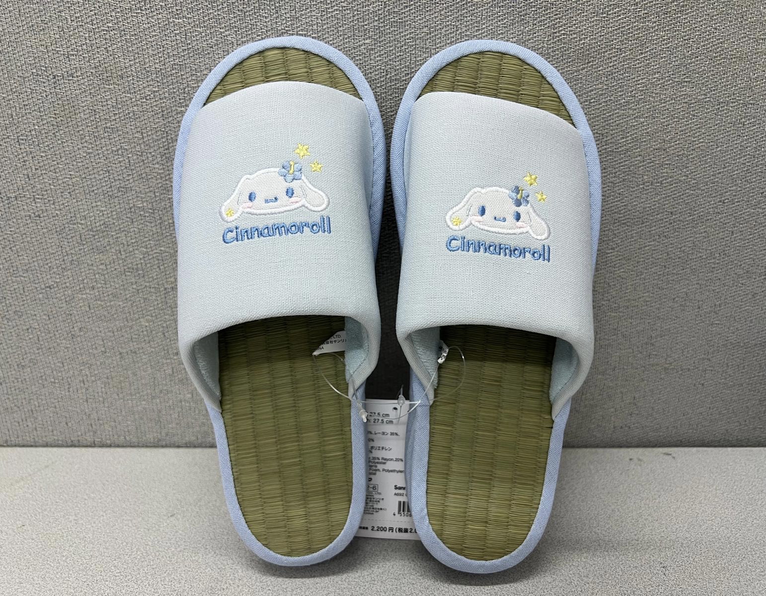 🎌日本直送🎌Sanrio 竹蓆底家居鞋 大人