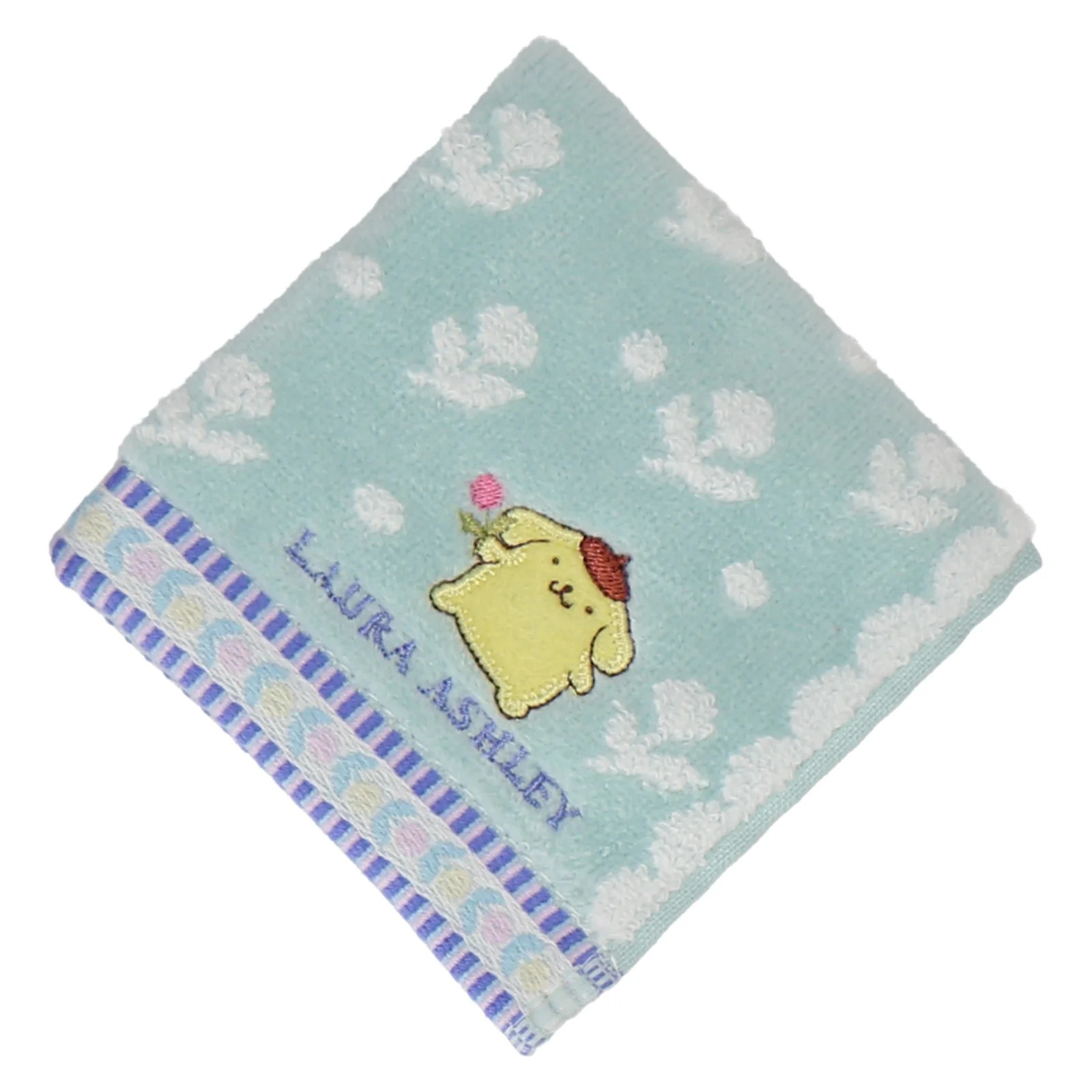 🎀【預訂】Laura Ashley x Sanrio Pompompurin 迷你毛巾 - D