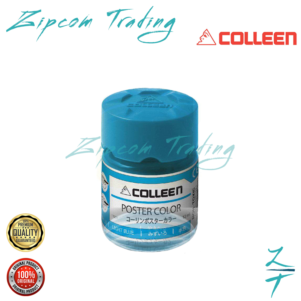 Colleen Premium Non-Toxic Poster Color (12ml/Bottle)
