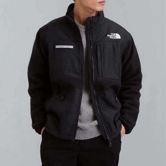 山系男女同款抓毛風褸 