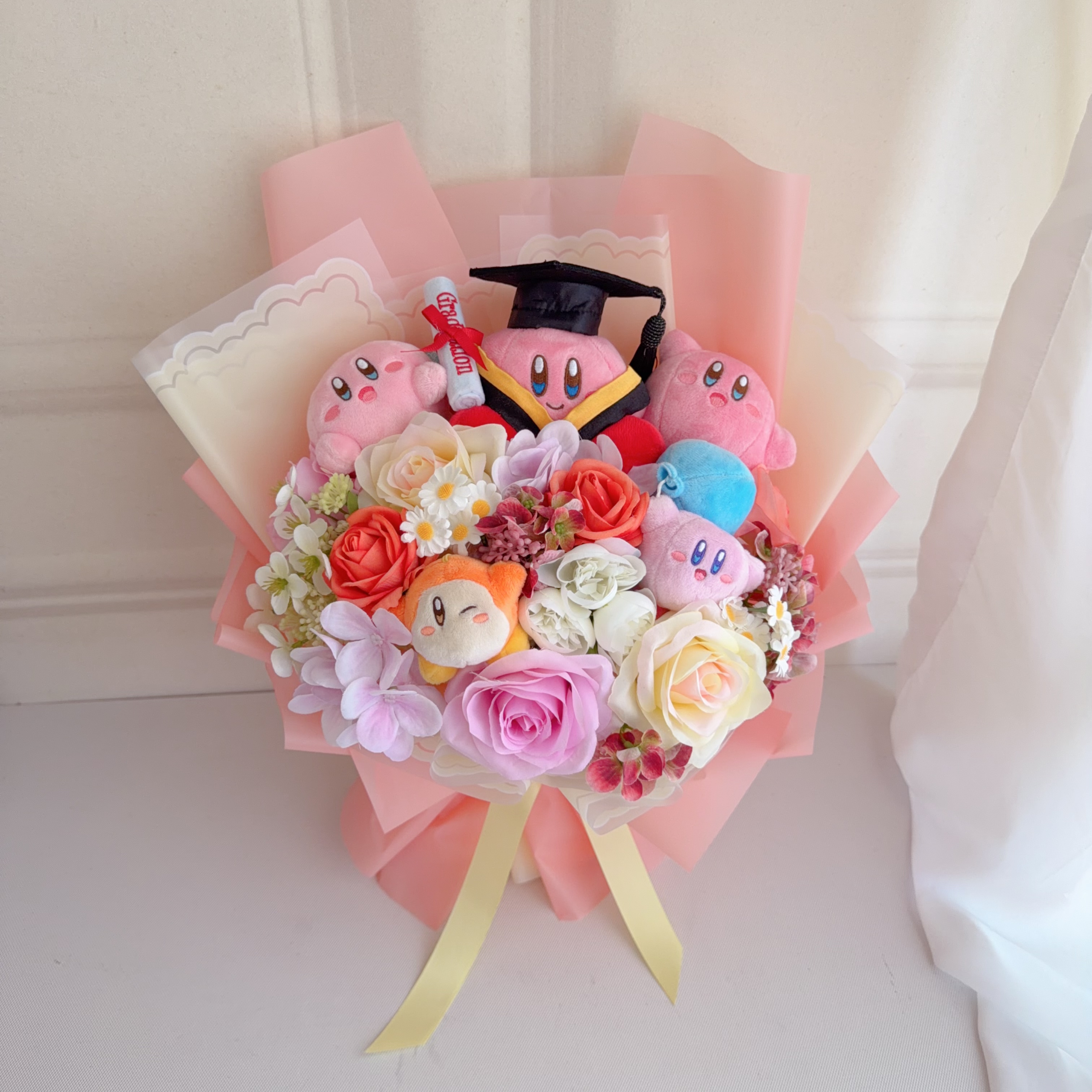 (現貨)星之卡比畢業花束