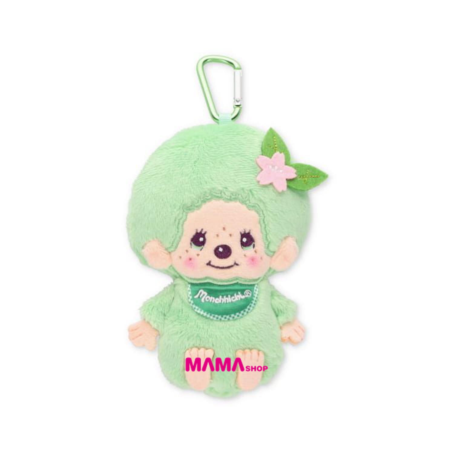日本直送Monchhichi 抹茶系列登山扣掛包