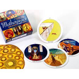 Mini Motherpeace Round Tarot Deck