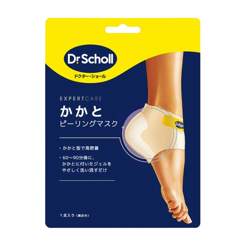 日本Dr.Scholl 專業護理腳跟去角質足膜 1足回分