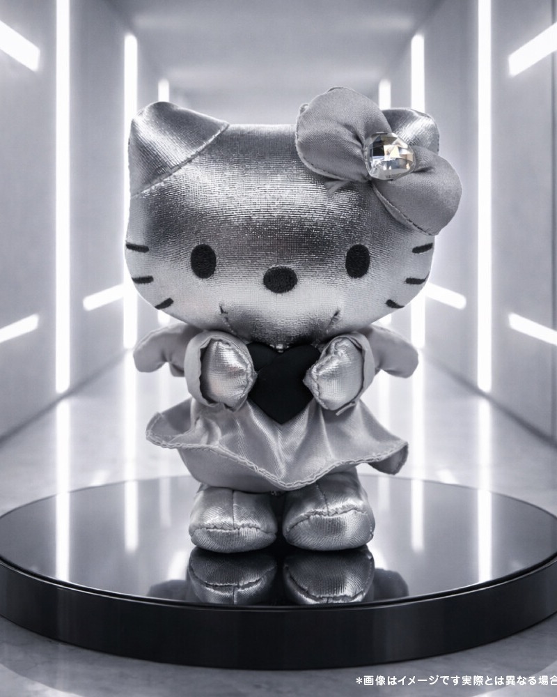 預訂 | 日本Hello Kitty 黑銀天使公仔掛件系列