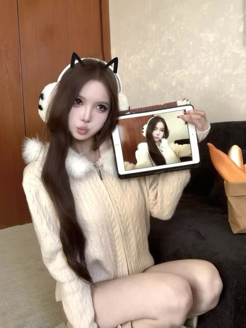 4200 毛衣 LONG SHIRT 毛可以拆卸