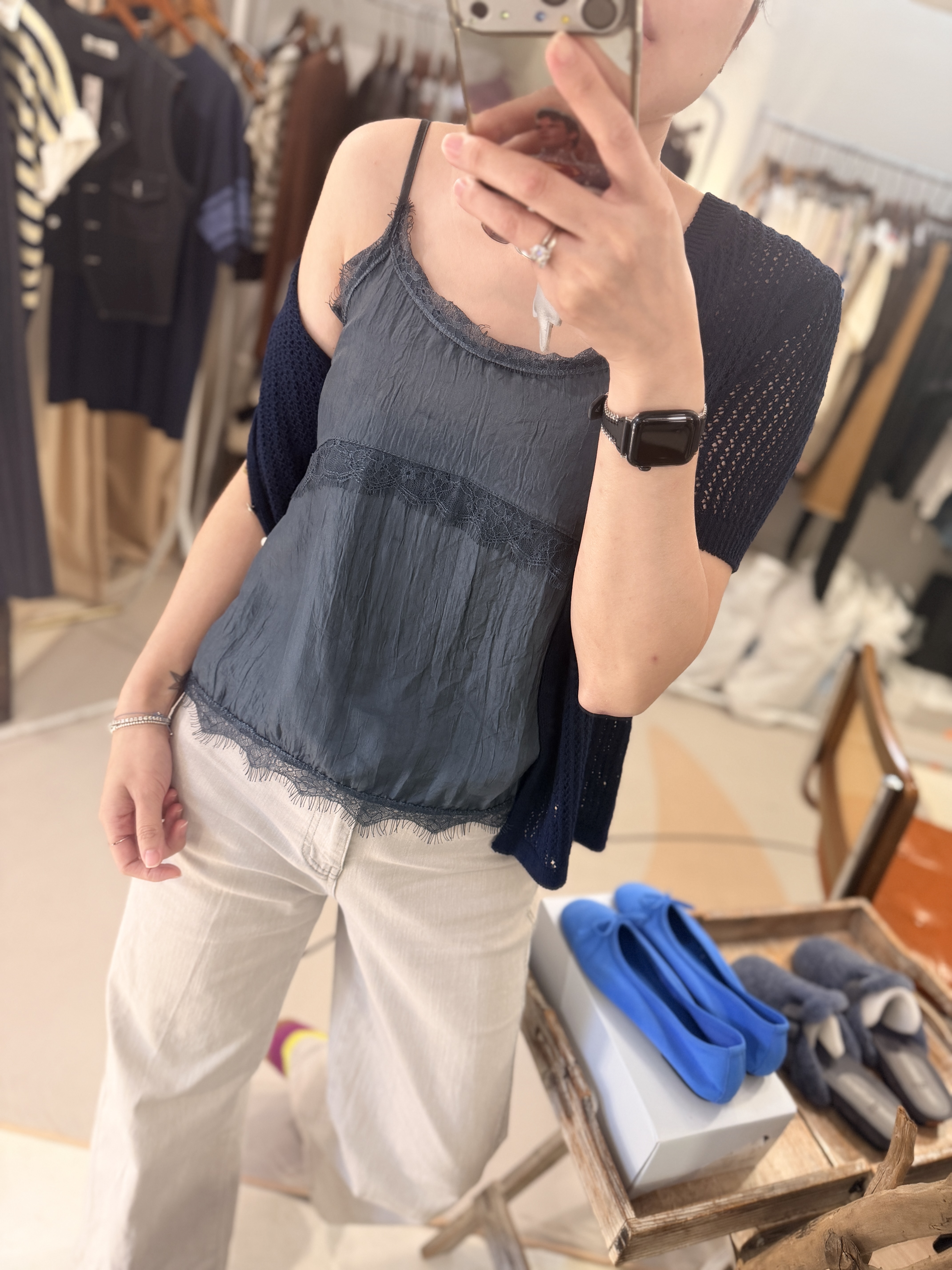 Lace vest