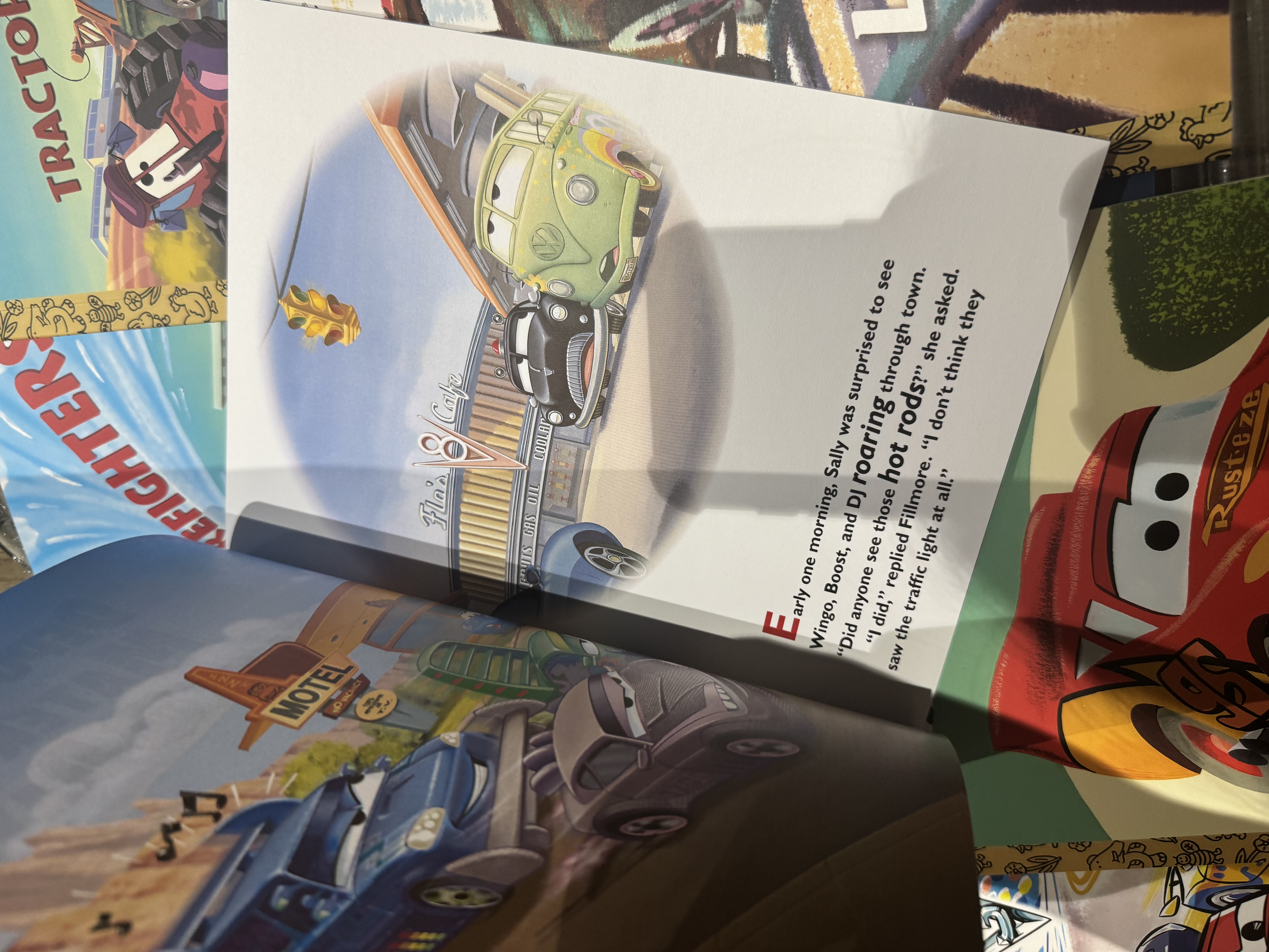 Disneyland a little golden book. The world of Car賽車總動員9冊