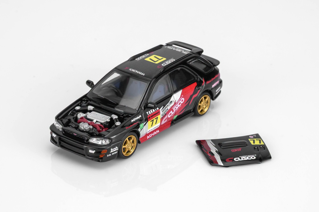 （預訂 Pre Order) MOTORHELIX (M67109) (M67110) 1/64 Subaru lmpreza Wagon WRX STi Version VI