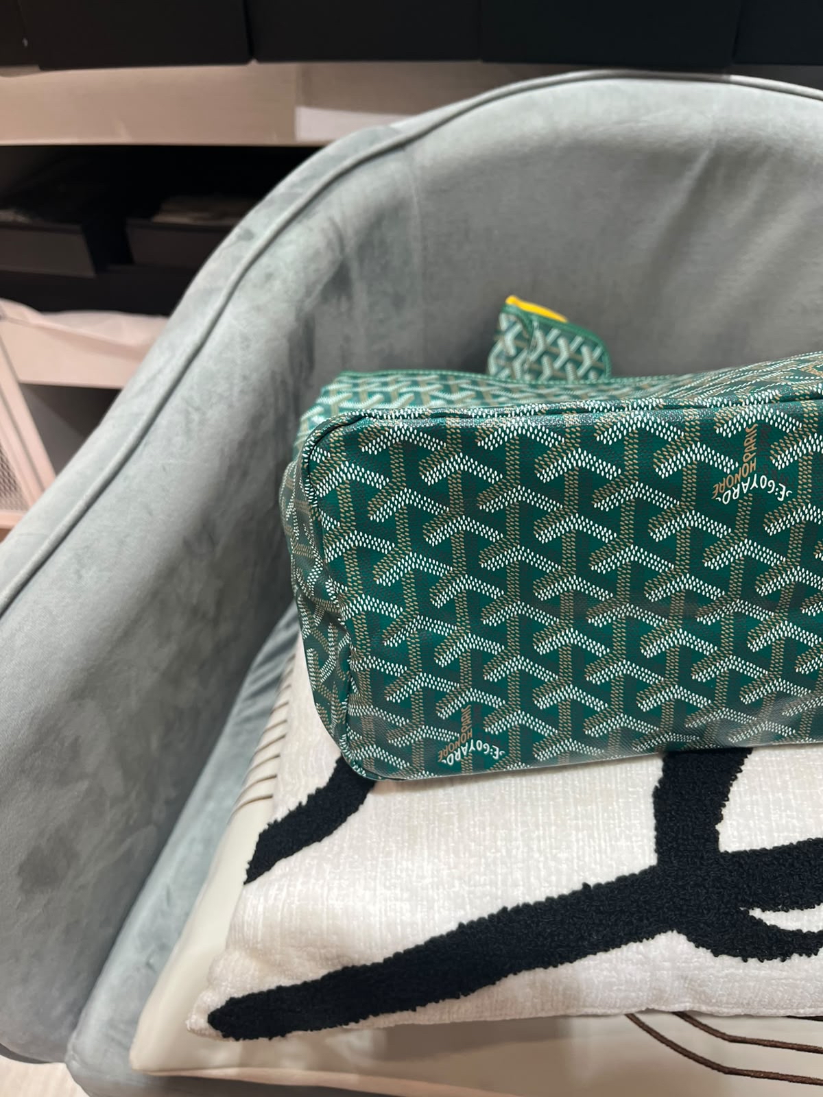 全新未使用品Goyard Boheme Hobo Green 100%Authentic, 全新未使用品 ✅Pouch ✅dust bag 