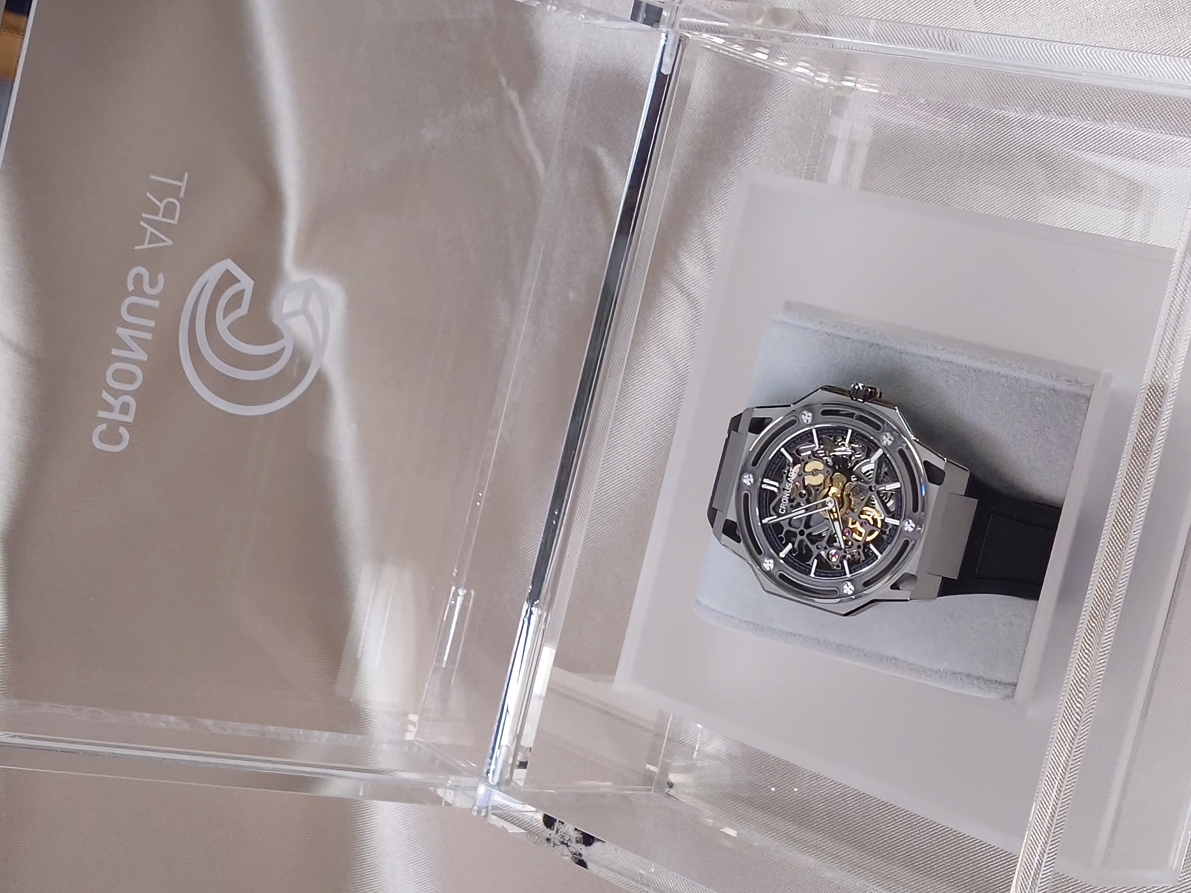 Cronus Art 探險者珍珠陀機械表 Grey