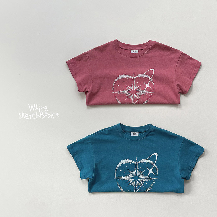 🇰🇷WhiteSketchBook tee