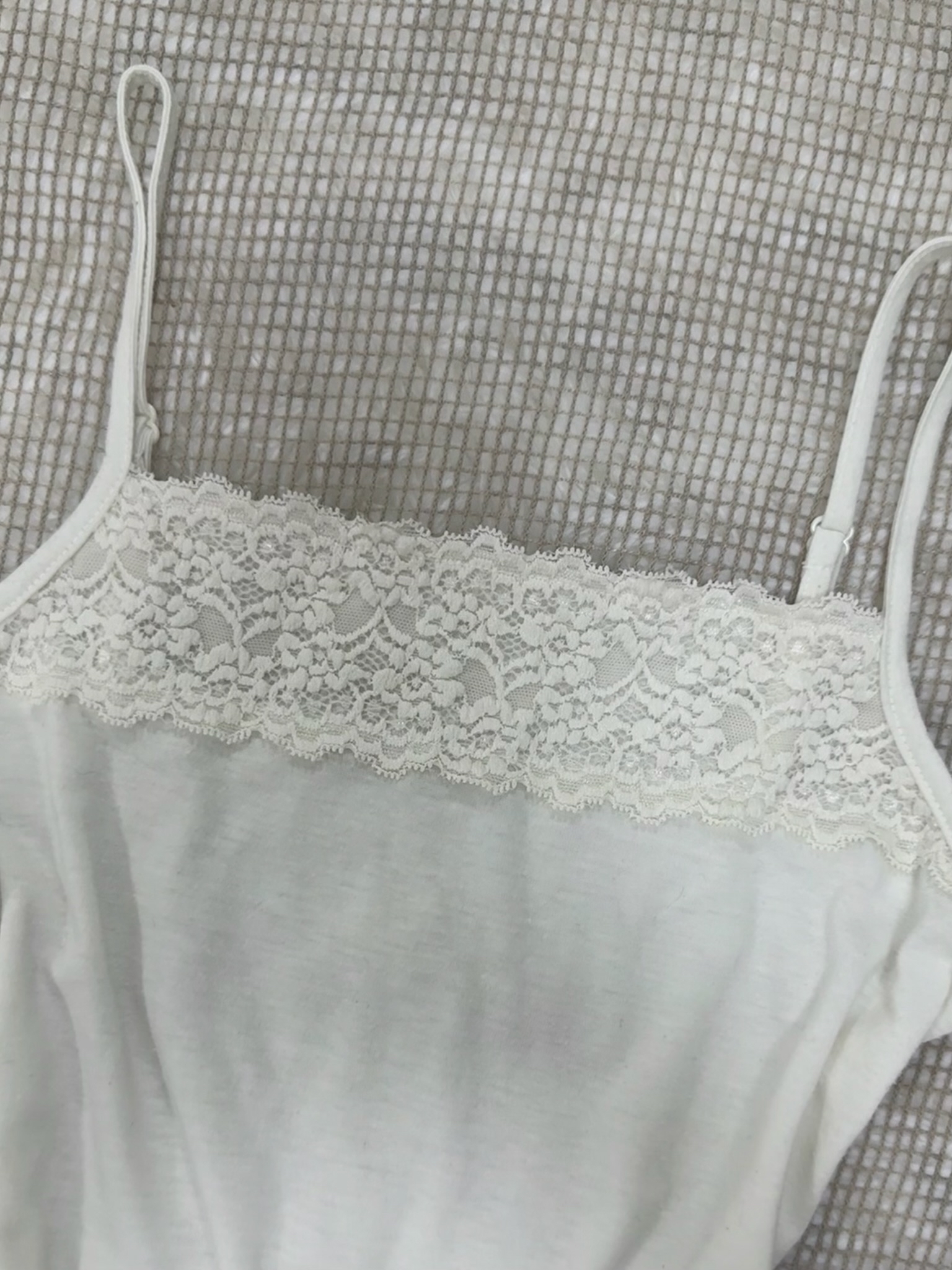 Sweetheart Gingham Top with Lace Trim Set