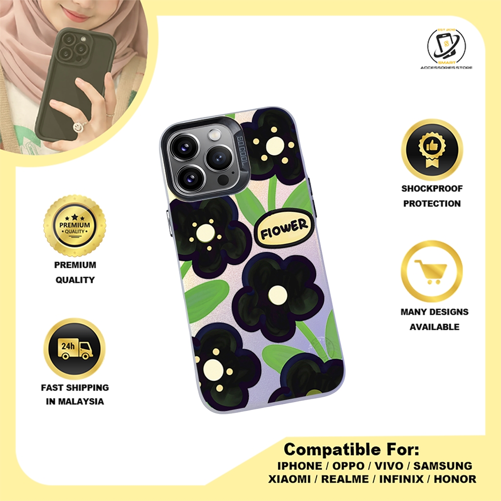 IMD CASE PHONE FOR INFINIX - DESIGN FLOWER Z