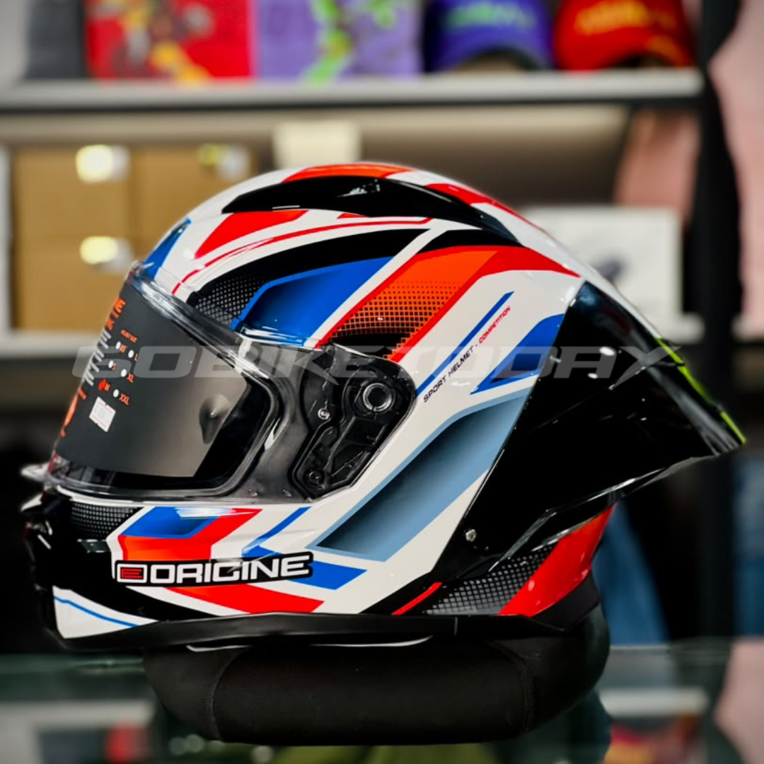 ORIGINE PISTA MANGHEN ROAD Helmet | Lightweight Racing Helmet | Stylish & Comfortable | ECE 22.06