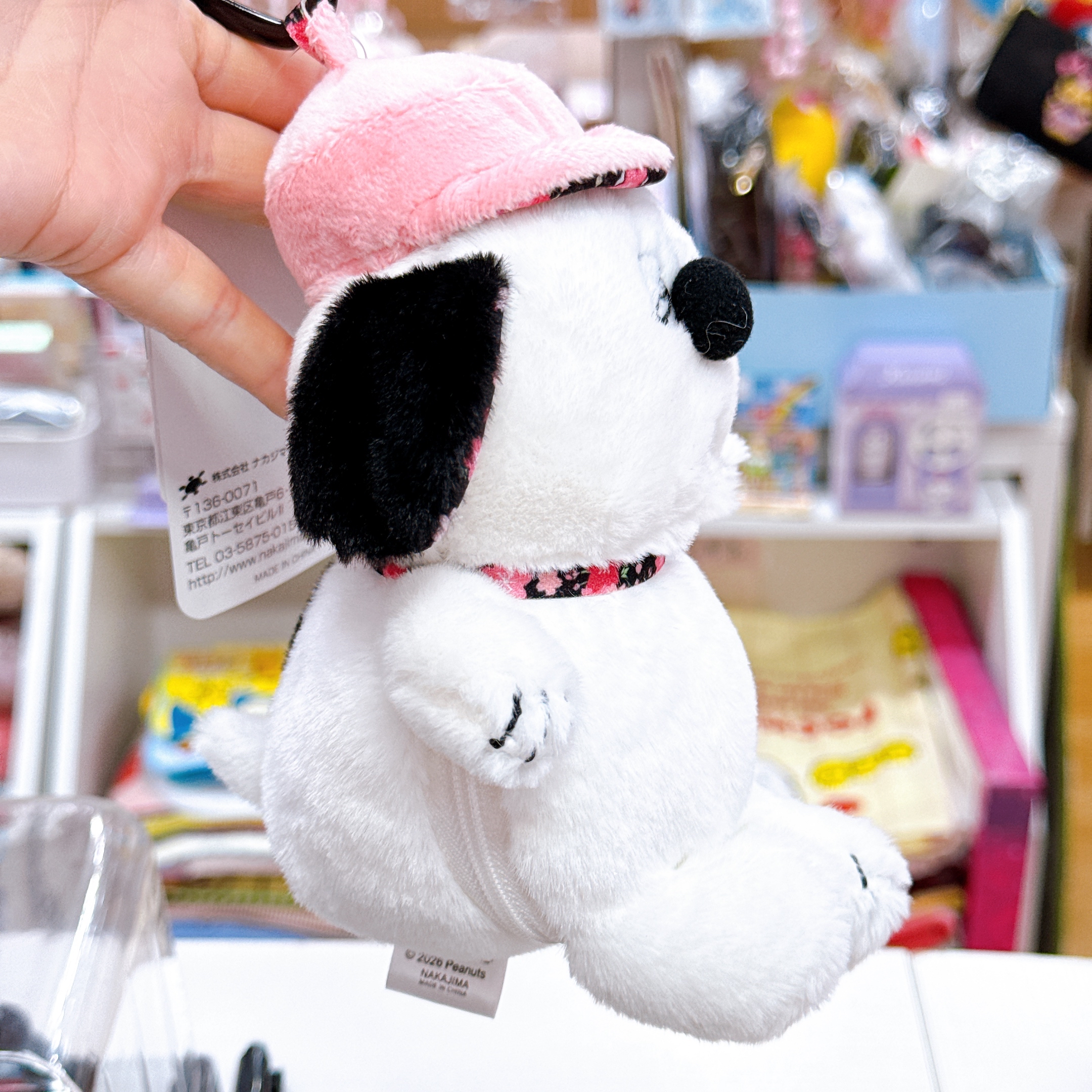 日本直送櫻花系列Olaf 環保袋連掛飾